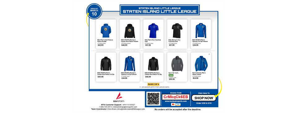 BSN Team Store 