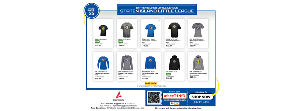 BSN Team Store 