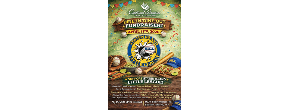 SILL Opening Day Valencia Cantina Fundraiser!